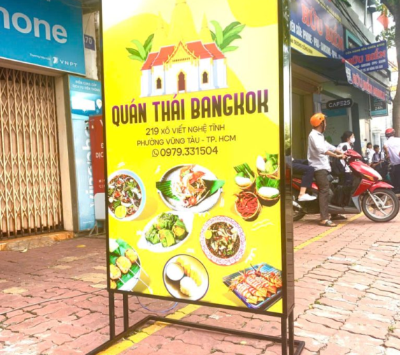 Biển bạt hộp đèn – Giải pháp quảng cáo nổi bật ngày đêm