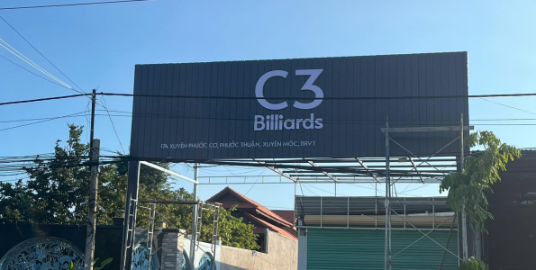 Biển hiệu Billiards C3