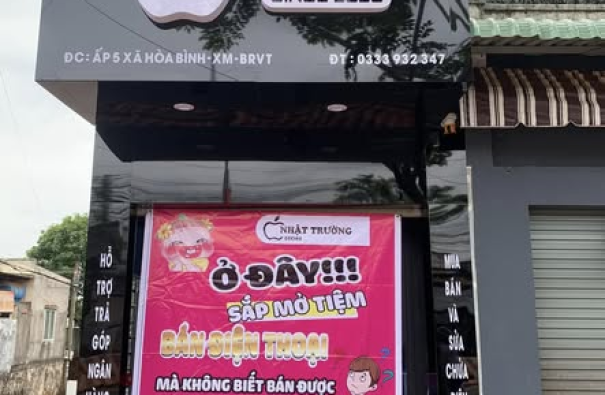 Biển quảng cáo Nhật Trương store 